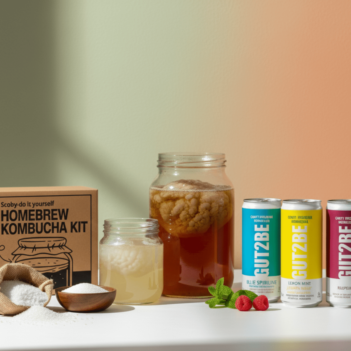 Kombucha készlet otthoni elkészítéshez - GUT2BE HungaryGut2beGUT2BE Hungary